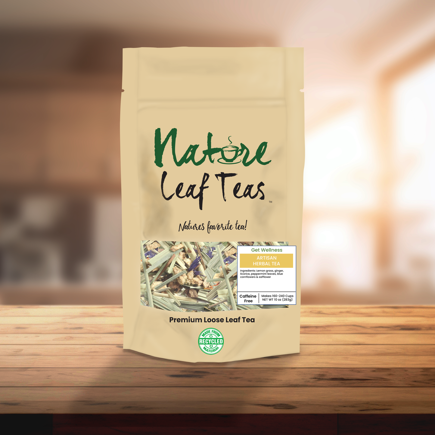 Get Wellness - Lemongrass Ginger Tea