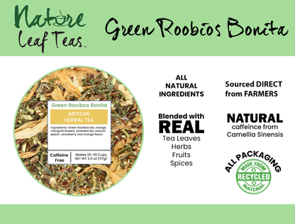 Green Rooibos Bonita - Rooibos Herbal Tea