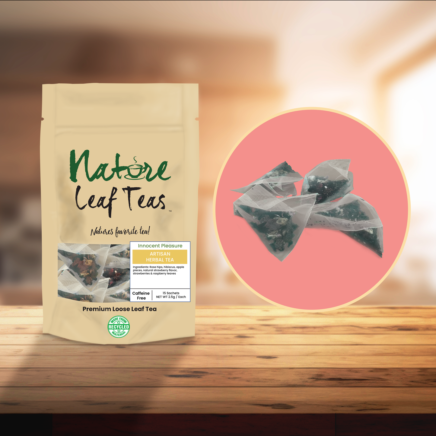 Placer inocente - Té de fresa salvaje