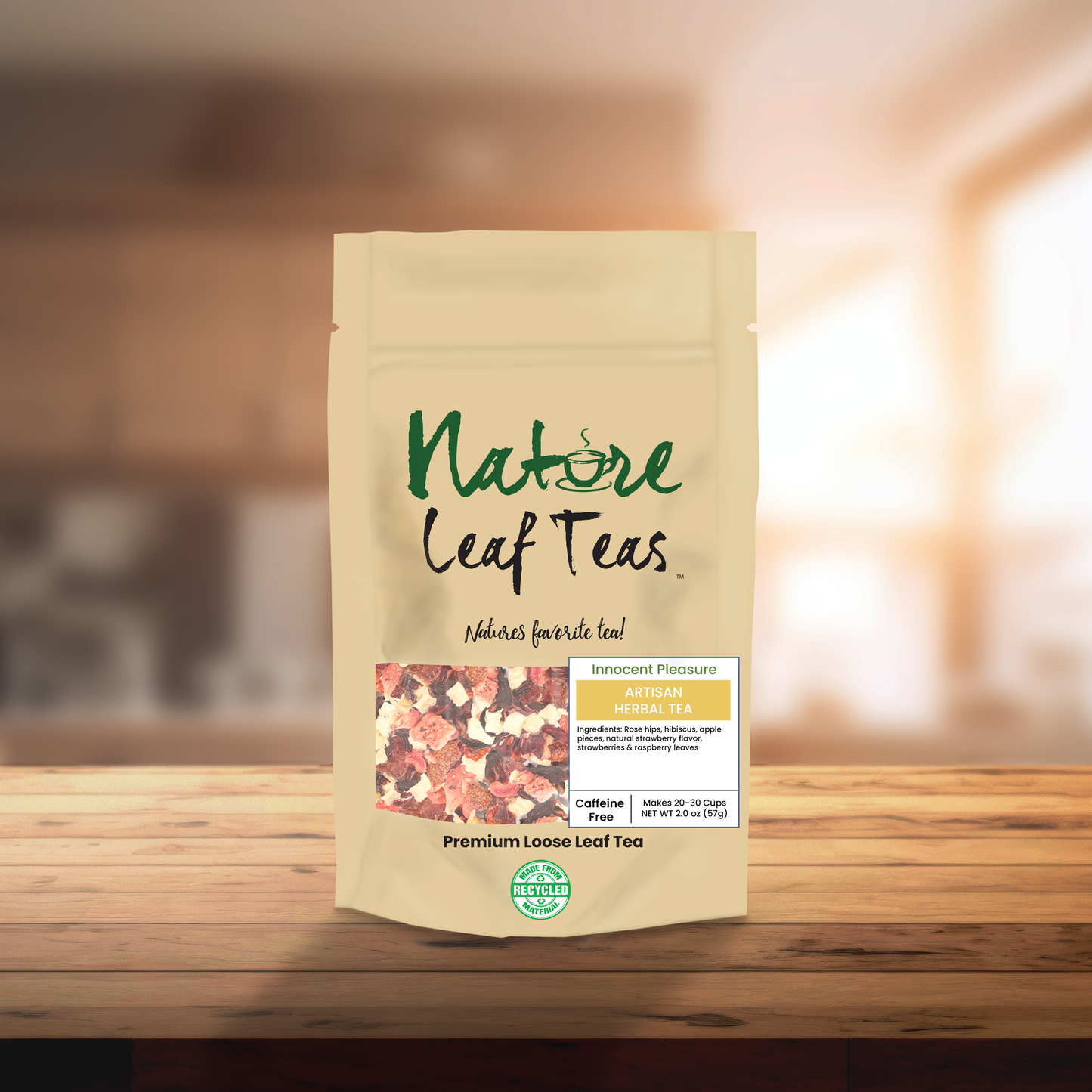 Placer inocente - Té de fresa salvaje