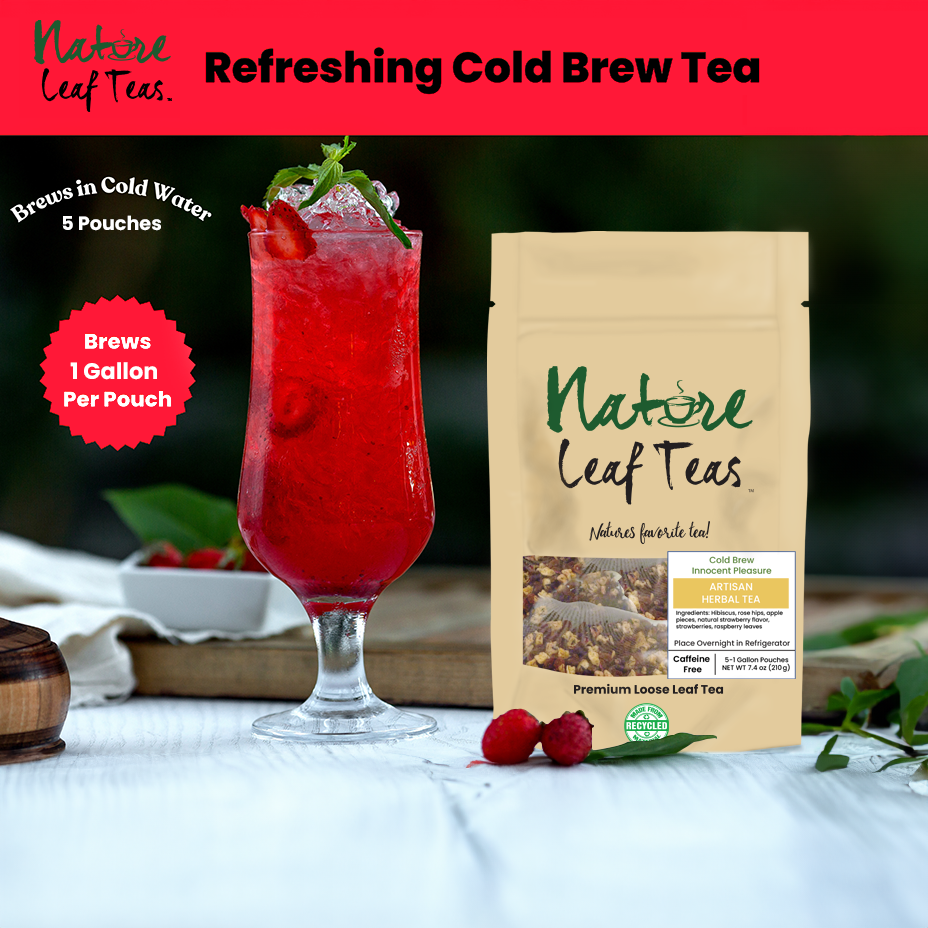 Cold Brew Innocent Pleasure (Wild Strawberry) - Gallon Pouches (5 Pouches)