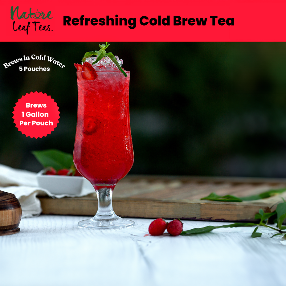 Cold Brew Innocent Pleasure (Wild Strawberry) - Gallon Pouches (5 Pouches)