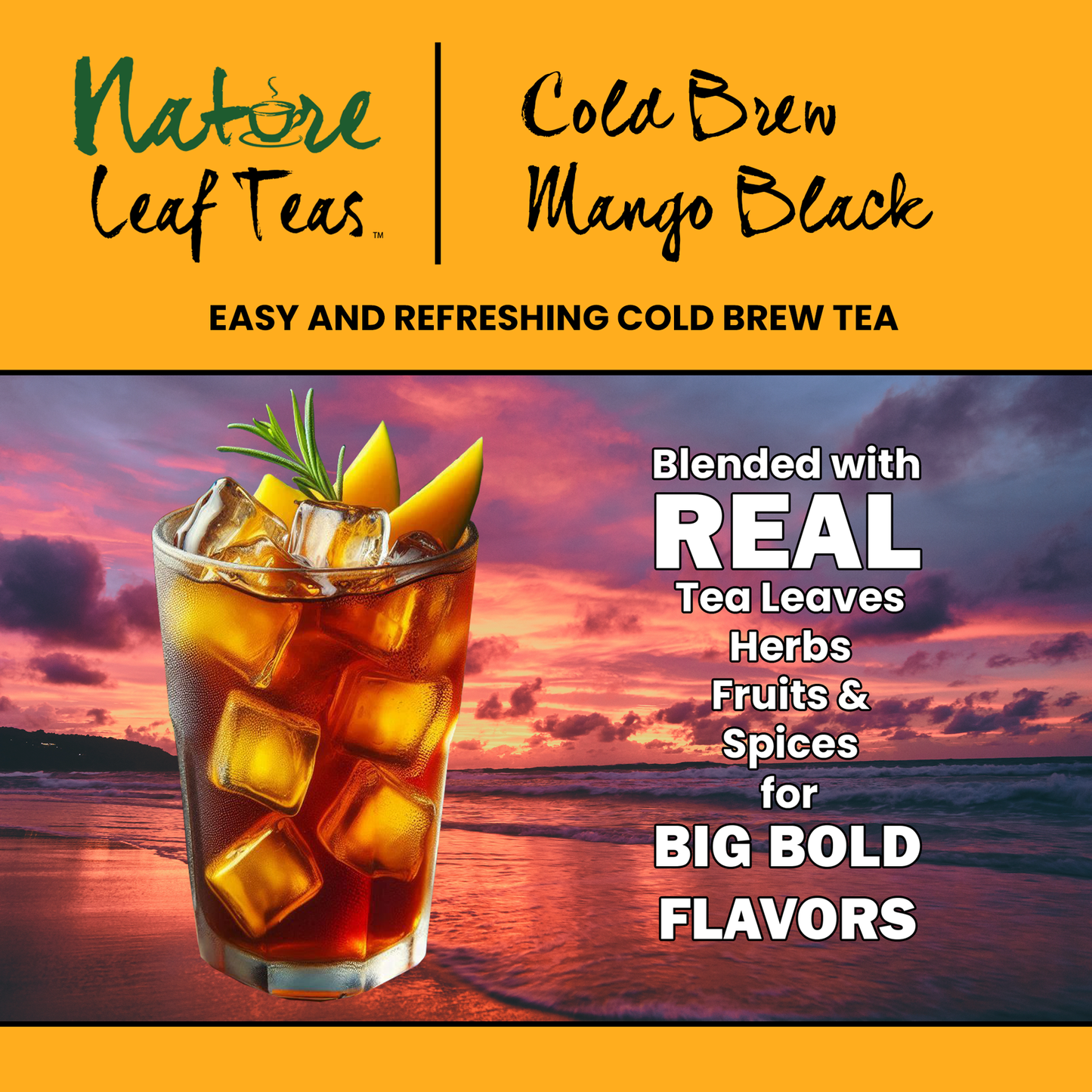 Cold Brew Mango Black - Gallon Pouches (5 Pouches)