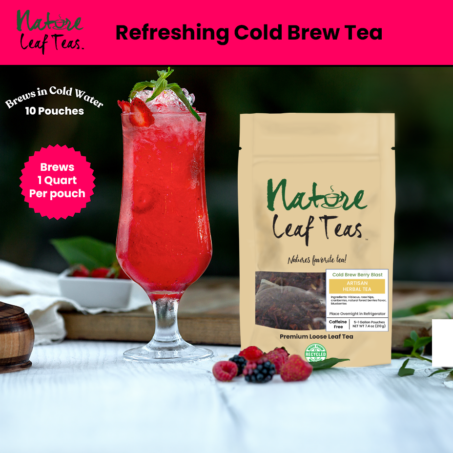 Fall Berry Blitz Tea Cold Brew Berry Blast - Gallon Pouch (5 Pouches) – natureleafteas