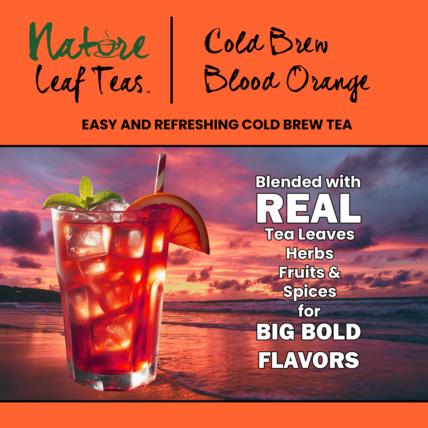 Naranja sanguina - Té de hierbas