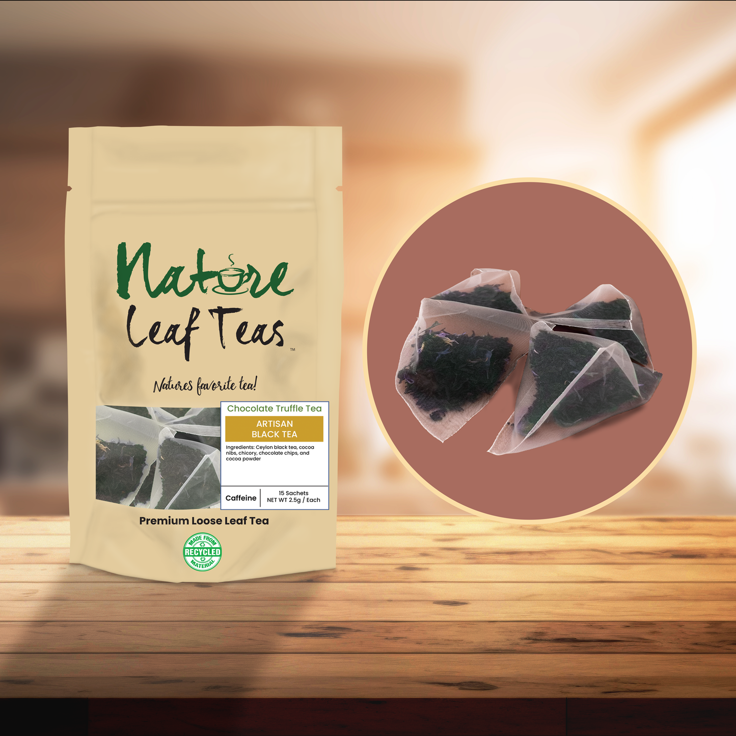 Trufa De Chocolate - Té De Postre Negro