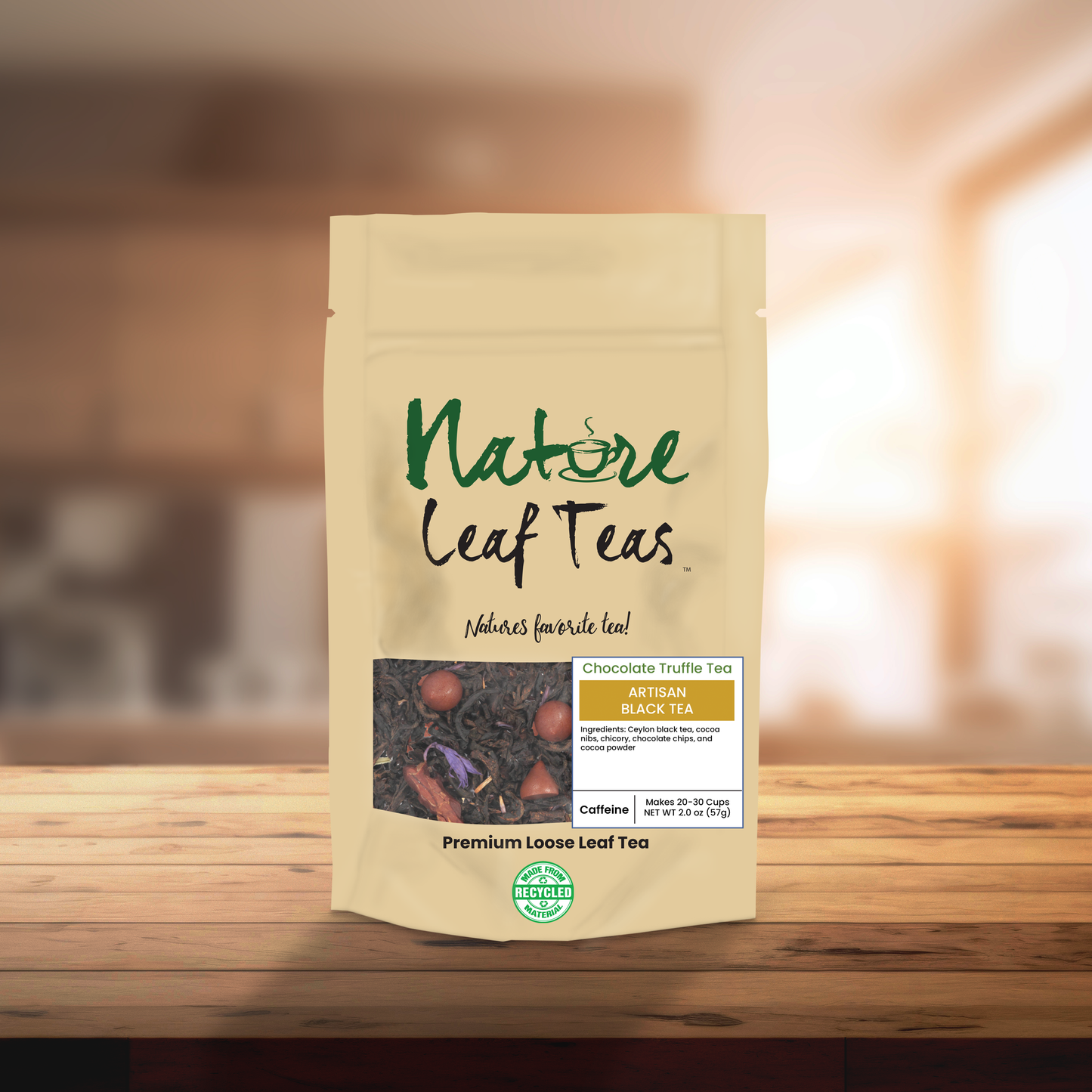 Trufa De Chocolate - Té De Postre Negro
