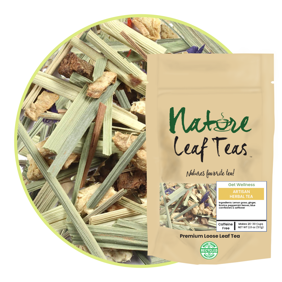 Get Wellness - Lemongrass Ginger Tea – natureleafteas