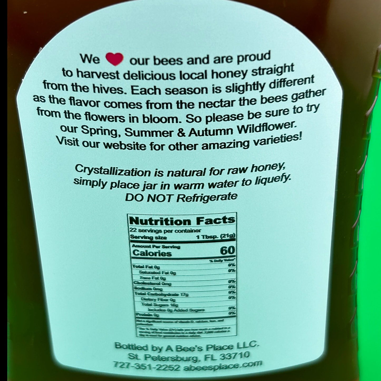 Autumn Wildflower Honey
