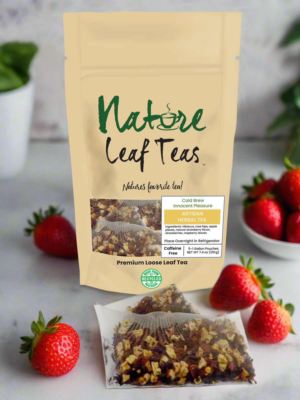 Placer inocente - Té de fresa salvaje