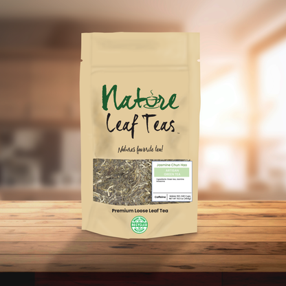 Jasmine Chun Hao Green Tea – Light Caffeine, Premium Loose Leaf