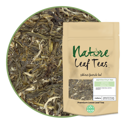 Jasmine Chun Hao Green Tea – Light Caffeine, Premium Loose Leaf