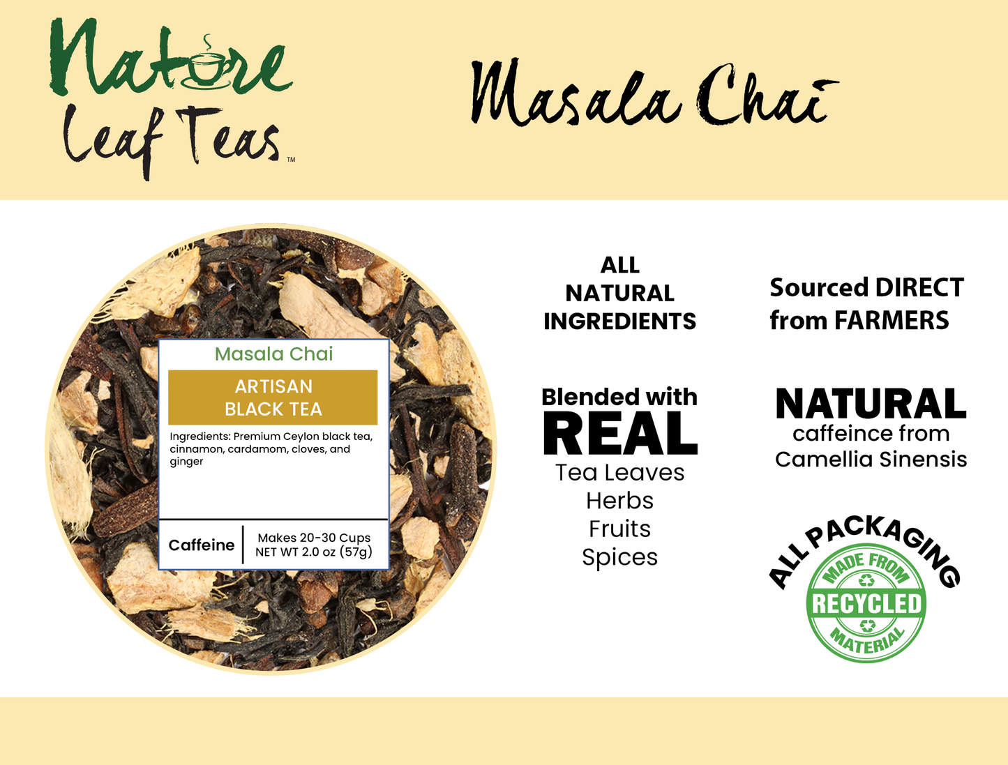 Masala Chai - Té Chai Negro