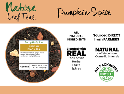 Especias de calabaza - Té negro