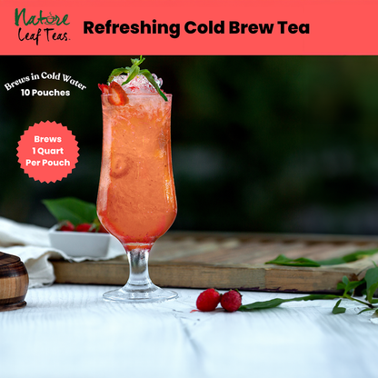 Cold Brew Wild Strawberry Lemon - Quart Pouch (10 Pouches)